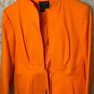 Orange brand new blazer